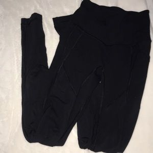 Black all the right places lululemon leggings
